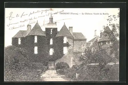 AK Treigny, Le Chateau fèodal de Ratilly