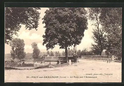 AK Pacy-sur-Armancon, Le Pont sur l`Armancon