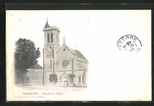 AK Pourrain, Facade de l`Eglise