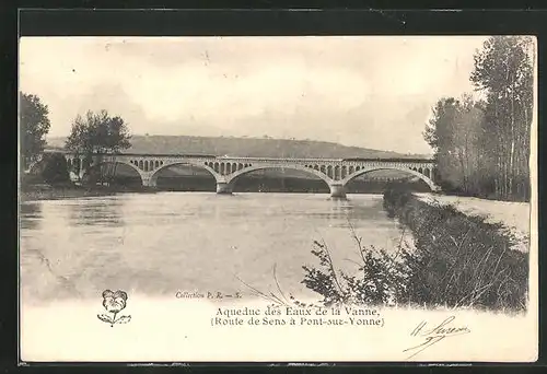 AK Pont-sur-Yonne, Aqueduc des Eaux de la Vanne, Route de Sens
