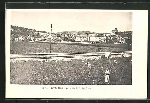 AK Tonnerre, Vue prise de l`Usine à Gaz