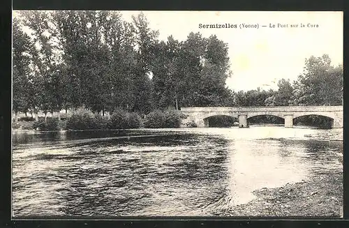 AK Sermizelles, Le Pont sur la Cure