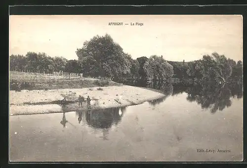 AK Appoigny, La Plage