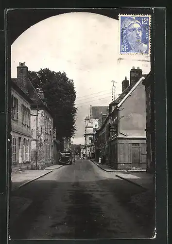 AK Villeneuve-sur-Yonne, Rue Carnot