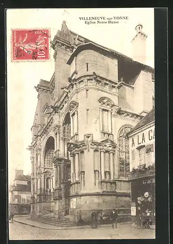 AK Villeneuve-sur-Yonne, Eglise Notre-Dame