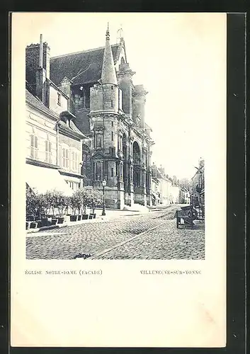 AK Villeneuve-sur-Yonne, Eglise Notre-Dame