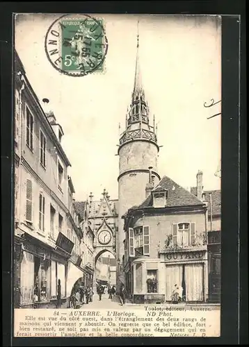 AK Auxerre, L`Horloge