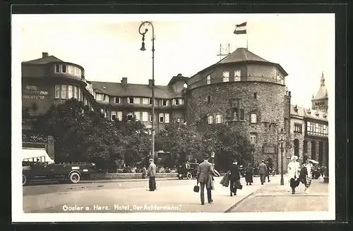 AK Goslar, Hotel Der Achtermann