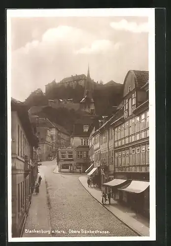 AK Blankenburg / Harz, Obere Tränkestrasse