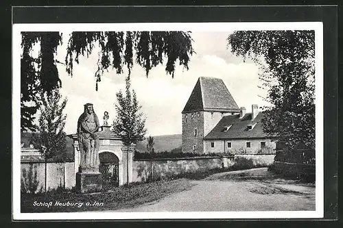 AK Neuburg am Inn, Schloss Neuburg