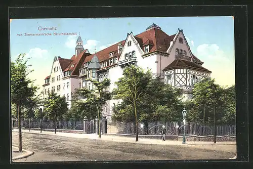 AK Chemnitz, von Zimmermann`sche Naturheilanstalt