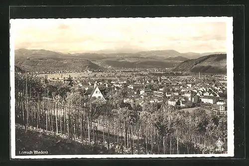 AK Lörrach / Baden, Gesamtansicht