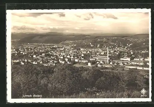 AK Lörrach / Baden, Gesamtansicht