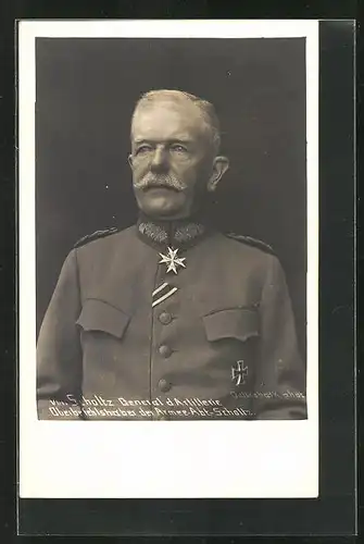 AK Heerführer Von Scholtz, General der Artillerie