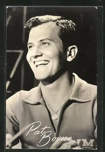 AK Musiker Pat Boone in dem Film Mardi Gras