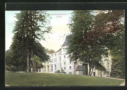 AK Friedrichsruh, Parkanlagen vor dem Schloss