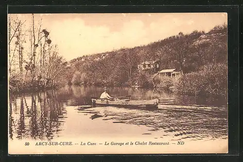 AK Arcy-sur-Cure, Vallee de la Cure, La Cure, Le Garage et le Chalet Restaurant