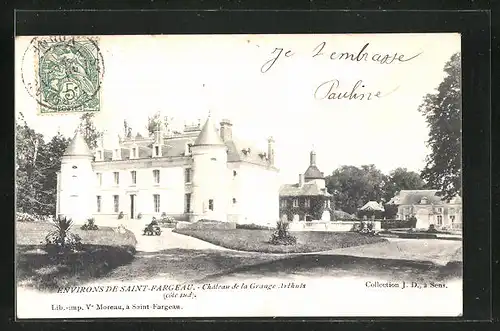 AK Saint-Fargeau, Chateau de la Grange Arthuis