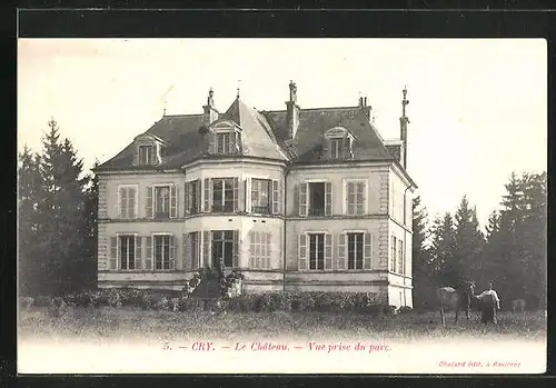 AK Cry, Le Chateau, Vue prise du Parc