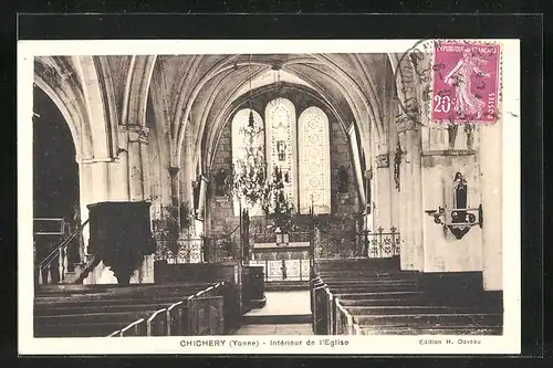 AK Chichery, Interieur de l`Eglise