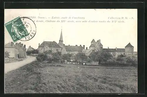 AK Piffonds, Entree, route de Courtenay, L`Eglise