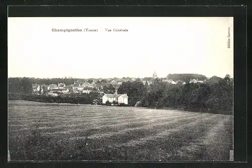 AK Champignelles, Vue panoramique