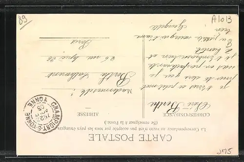 AK Champigny-sur-Yonne, Le Pont sur l`Yonne