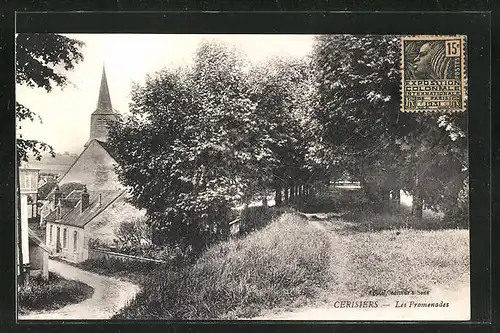 AK Cerisiers, Les Promenades, l`Eglise