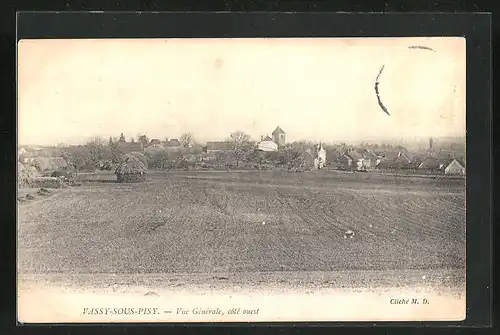 AK Vassy-Sous-Pisy, Vue generale, L`Eglise