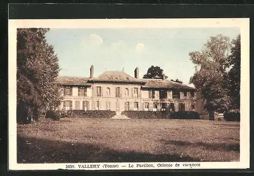 AK Vallery, Le Pavillon, Colonie de Vacances