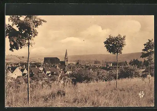 AK Vermenton, Vue sur le Pays de la Vieille Route