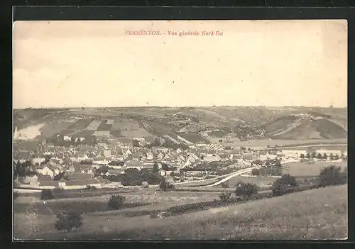 AK Vermenton, Vue Generale Nord-Est