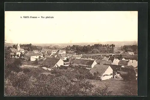 AK Vaux, Vue generale, L`Eglise