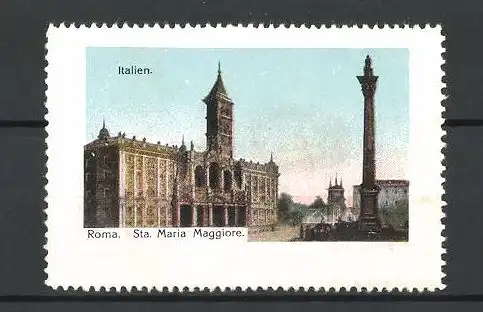 Reklamemarke Roma, Sta. Maria Maggiore