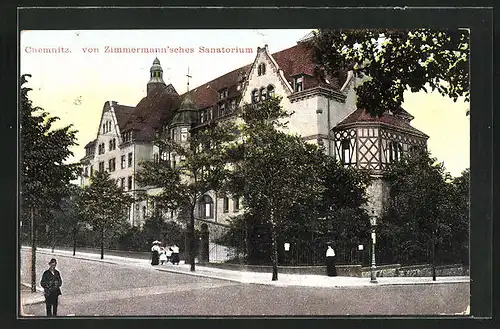 AK Chemnitz, von Zimmermann'sches Sanatorium