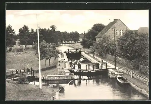 AK Wendisch-Rietz, an der Schleuse