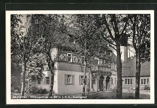 AK Schellerhau / Erzgeb., Gasthaus Gebirgshof
