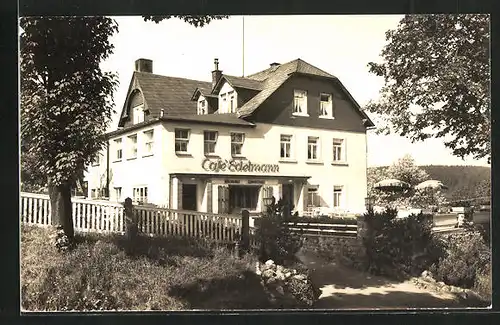 AK Bärenfels / Erzgeb., Café Edelmann