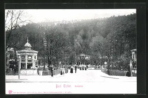 AK Bad Elster, am Badeplatz