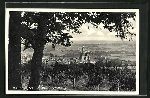 AK Kamenz i. Sa., Panoramablick vom Hutberg