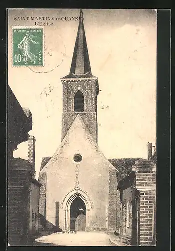 AK Saint-Martin-sur-Ouanne, L`Eglise