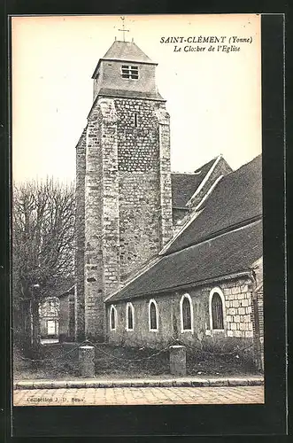 AK Saint-Clément, Le Clocher de l`Eglise