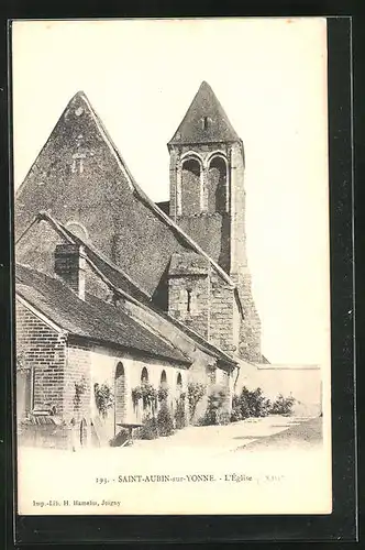 AK Saint-Aubin-sur-Yonne, L`Eglise