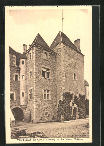 AK VoutenaysurCure, Le Vieux Chateau Nr. 10543291 oldthing