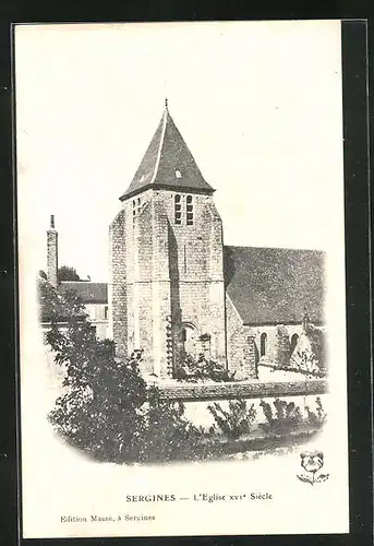 AK Sergines, L`Eglise