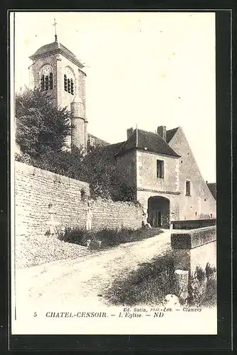 AK Chatel-Censoir, L`Eglise