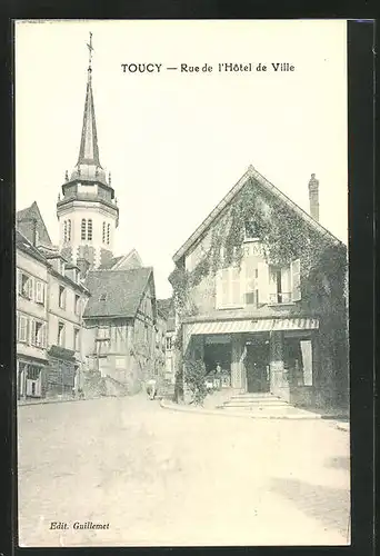 AK Toucy, Rue de l`Hotel de Ville