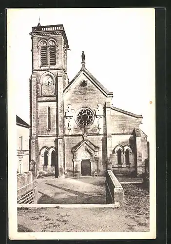 AK Pourrain, Facade de l`Eglise