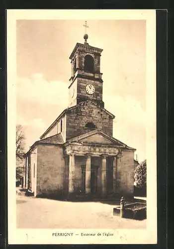 AK Perrigny, Extérieur de l`Eglise
