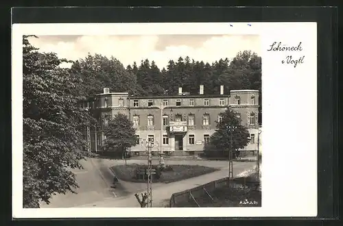 AK Schöneck / Vogtl., Hotel Schönecker Hof